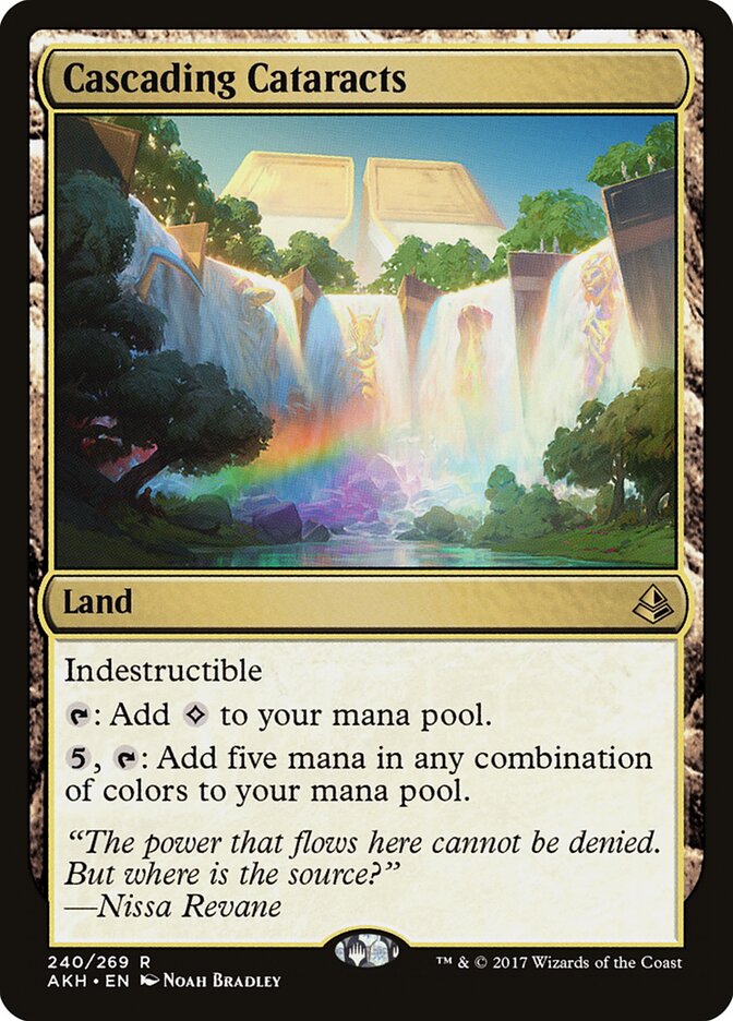 Cataratas Cascateantes / Cascading Cataracts - Magic: The Gathering - MoxLand