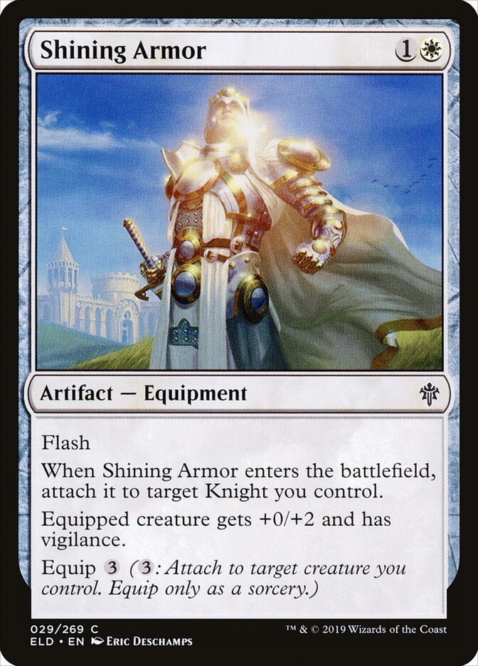 Armadura Brilhante / Shining Armor - Magic: The Gathering - MoxLand
