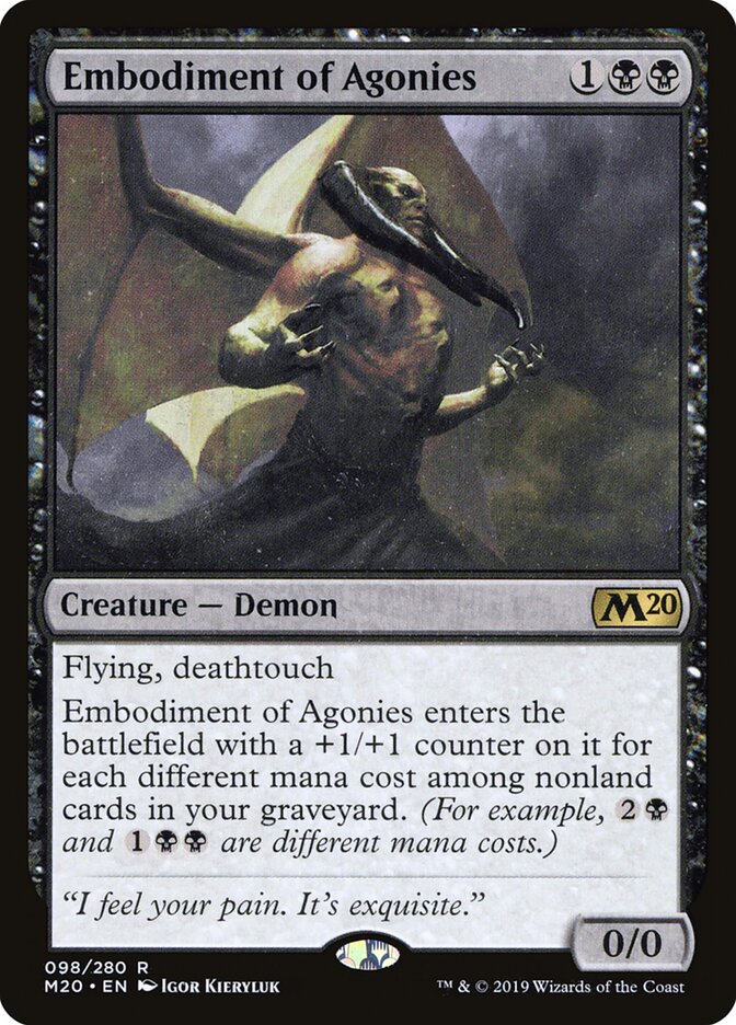 Encarnação das Agonias / Embodiment of Agonies - Magic: The Gathering - MoxLand
