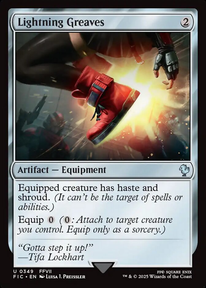 Grevas Faiscantes / Lightning Greaves - Magic: The Gathering - MoxLand