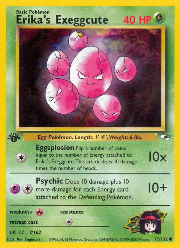 Erika's Exeggcute - MoxLand - MoxLand