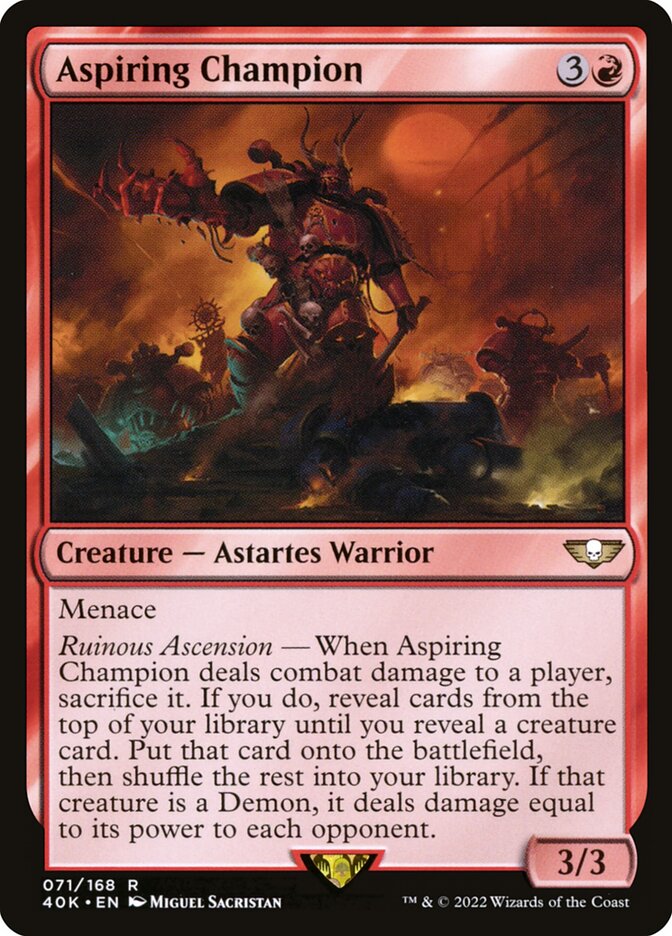 Aspirante a Campeão / Aspiring Champion - Magic: The Gathering - MoxLand