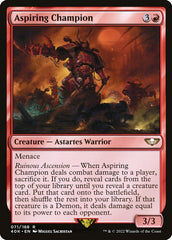 Aspirante a Campeão / Aspiring Champion - Magic: The Gathering - MoxLand