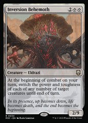 Inversion Behemoth - Magic: The Gathering - MoxLand