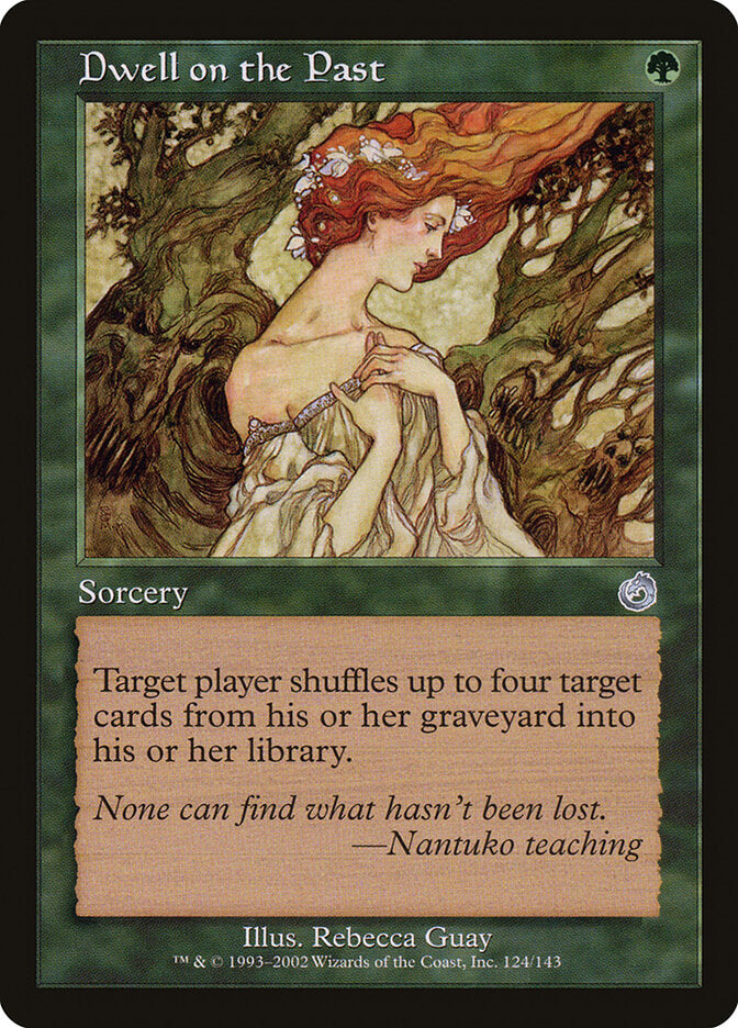 Viver no Passado / Dwell on the Past - Magic: The Gathering - MoxLand