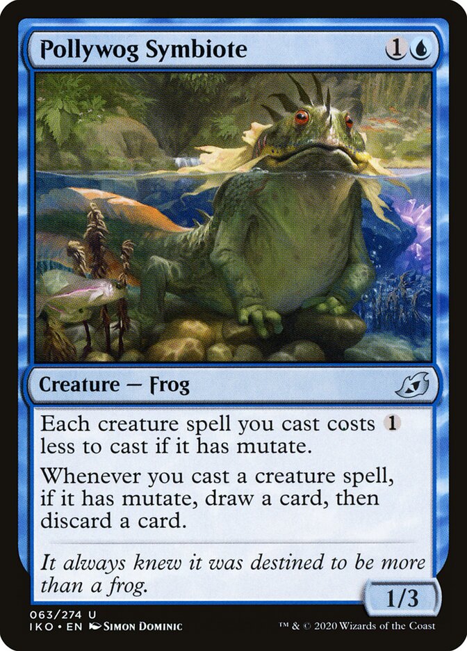 Simbionte Girino / Pollywog Symbiote - Magic: The Gathering - MoxLand
