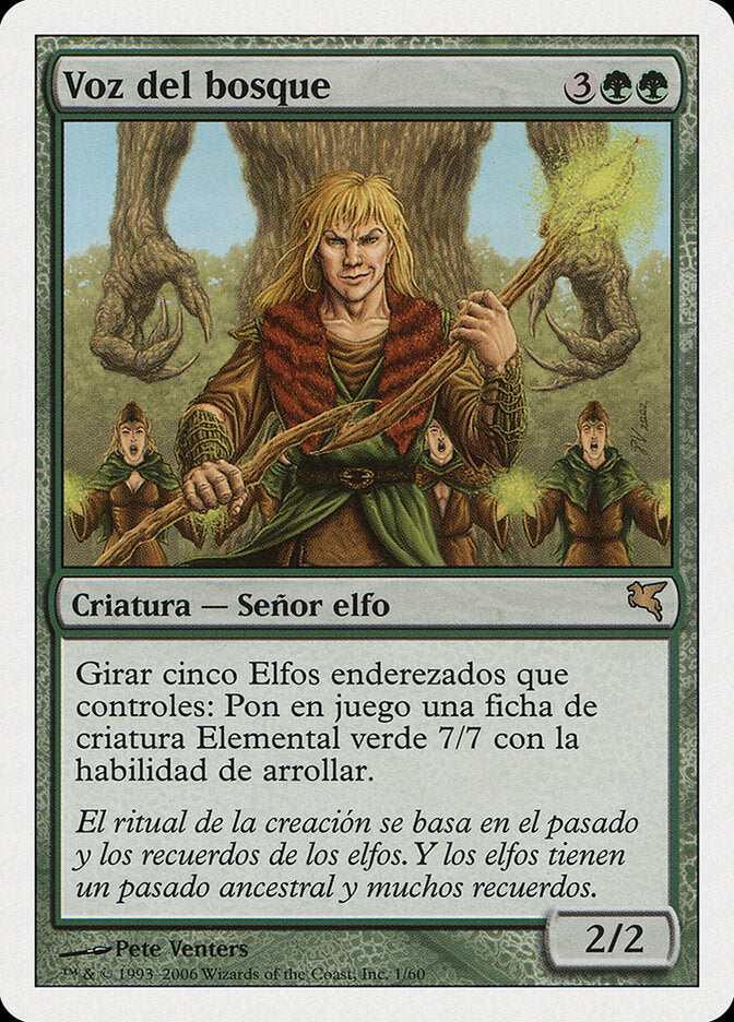 Voz das Matas / Voice of the Woods - Magic: The Gathering - MoxLand