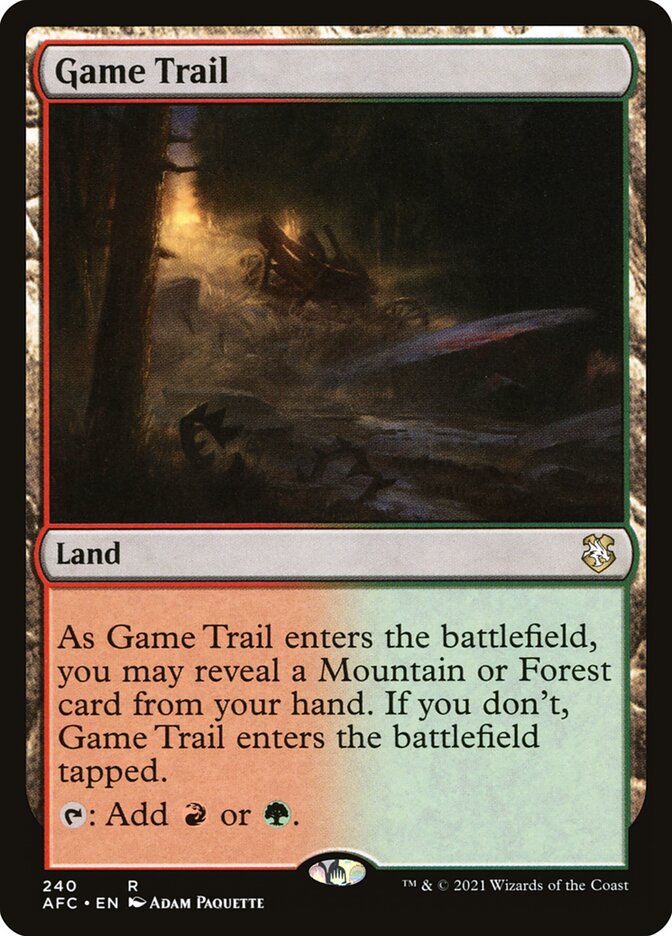 Trilha de Caça / Game Trail - Magic: The Gathering - MoxLand