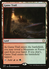 Trilha de Caça / Game Trail - Magic: The Gathering - MoxLand