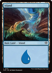 Ilha / Island - Magic: The Gathering - MoxLand