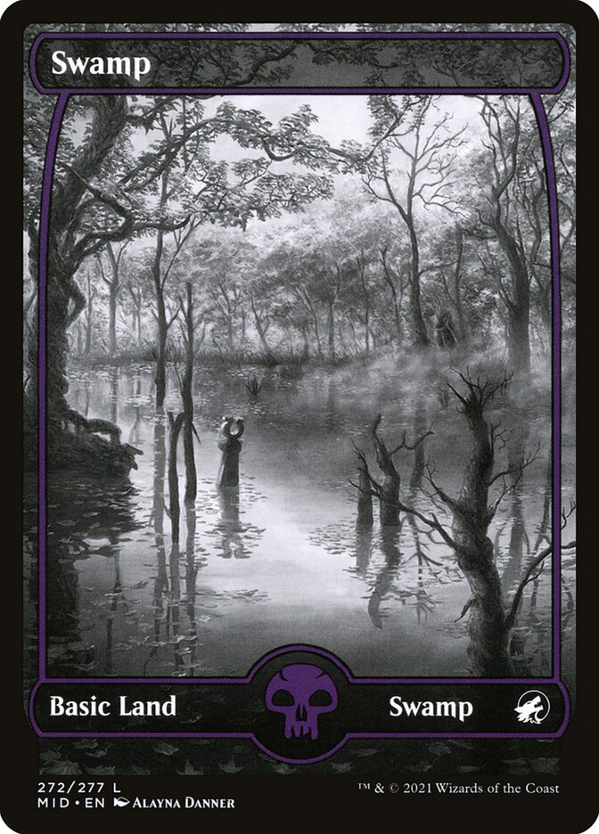 Pântano / Swamp - Magic: The Gathering - MoxLand