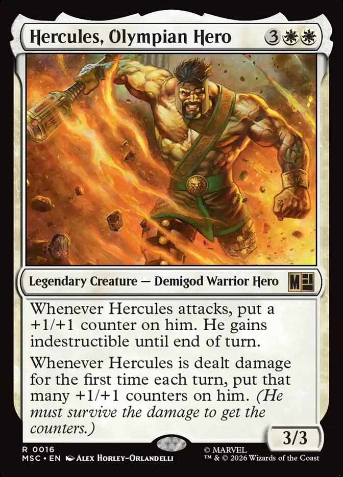 Hercules, Olympian Hero - Magic: The Gathering - MoxLand