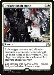 Declaração em Pedra / Declaration in Stone - Magic: The Gathering - MoxLand
