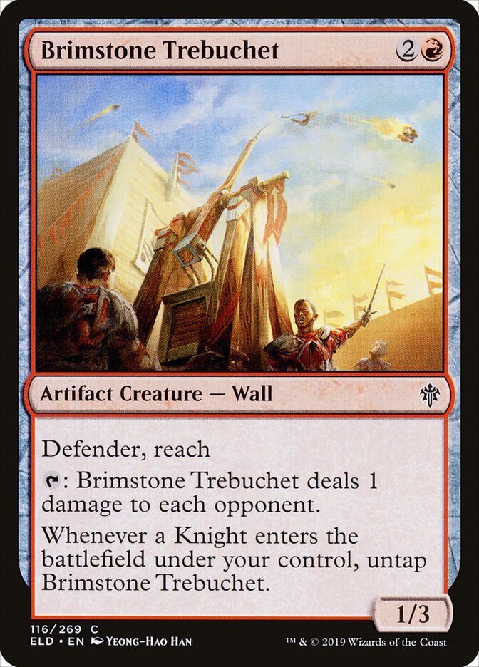 Trabuco de Enxofre / Brimstone Trebuchet - Magic: The Gathering - MoxLand