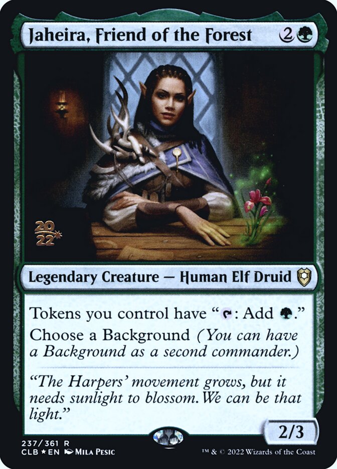 Jaheira, Amiga da Floresta / Jaheira, Friend of the Forest - Magic: The Gathering - MoxLand
