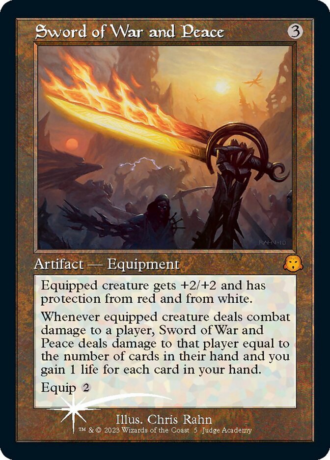 Espada de Guerra e Paz / Sword of War and Peace - Magic: The Gathering - MoxLand
