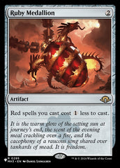 Ornato de Rubi / Ruby Medallion - Magic: The Gathering - MoxLand