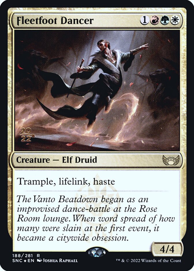 Dançarino do Passo Ligeiro / Fleetfoot Dancer - Magic: The Gathering - MoxLand