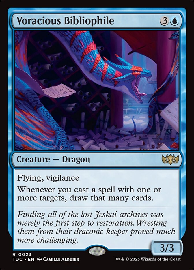 Voracious Bibliophile - Magic: The Gathering - MoxLand