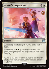 Auron's Inspiration - Magic: The Gathering - MoxLand