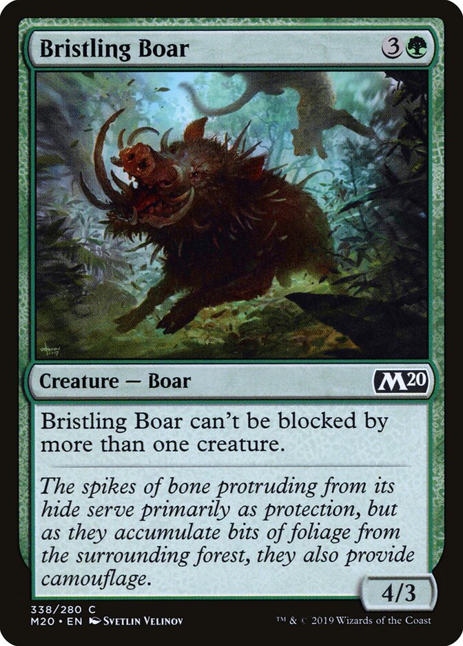 Javali Eriçado / Bristling Boar - Magic: The Gathering - MoxLand