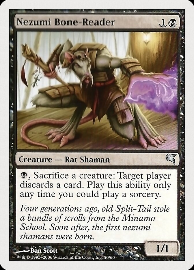 Osteomante Nezumi / Nezumi Bone-Reader - Magic: The Gathering - MoxLand