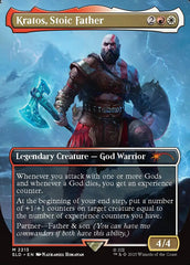 Kratos, Stoic Father - Magic: The Gathering - MoxLand