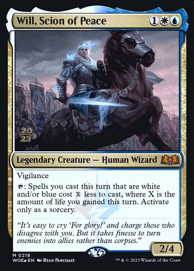 Will, Herdeiro da Paz / Will, Scion of Peace - Magic: The Gathering - MoxLand