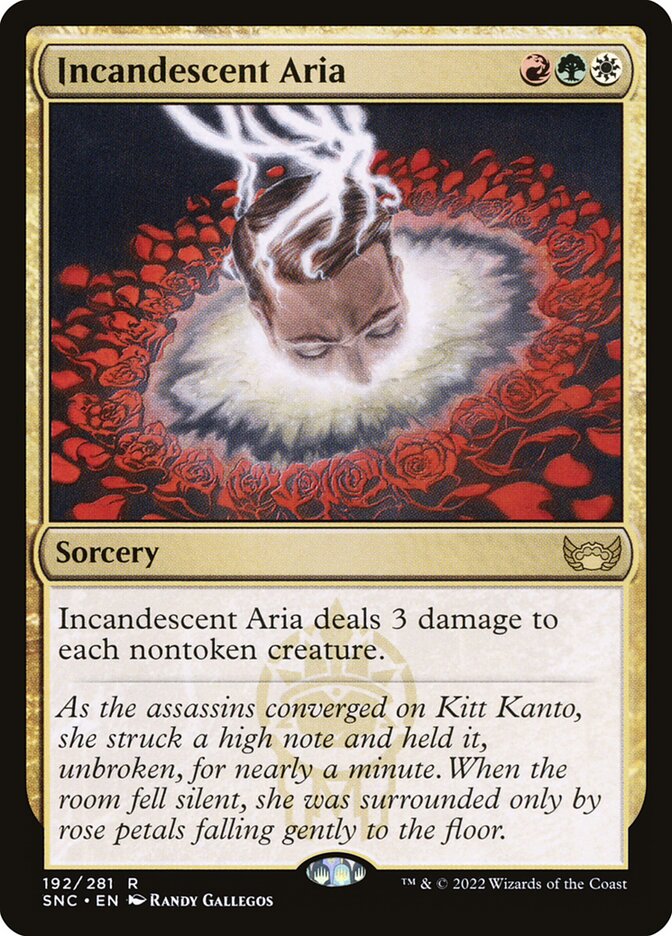 Ária Incandescente / Incandescent Aria - Magic: The Gathering - MoxLand