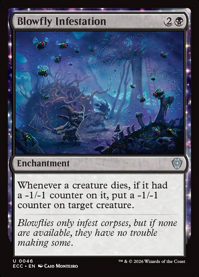 Infestação de Mosca-Varejeira / Blowfly Infestation - Magic: The Gathering - MoxLand