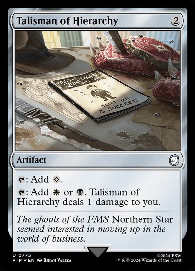 Talismã da Hierarquia / Talisman of Hierarchy - Magic: The Gathering - MoxLand