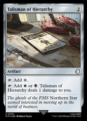 Talismã da Hierarquia / Talisman of Hierarchy - Magic: The Gathering - MoxLand