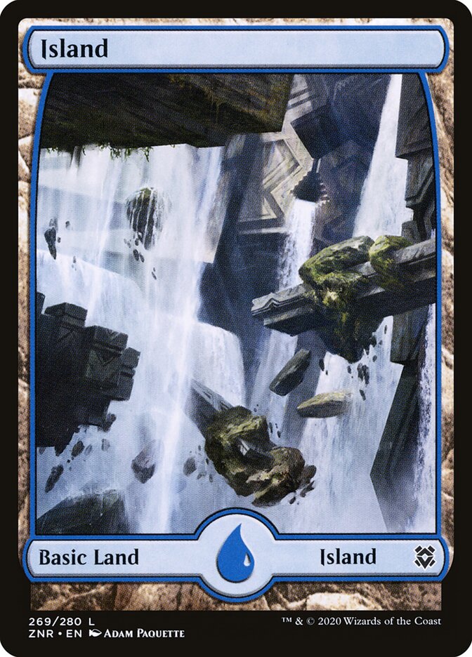 Ilha / Island - Magic: The Gathering - MoxLand