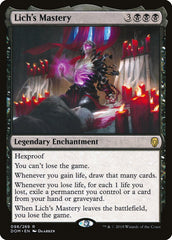 Maestria do Lich / Lich's Mastery - Magic: The Gathering - MoxLand