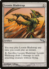 Armadilha de Lâminas dos Leoninos / Leonin Bladetrap - Magic: The Gathering - MoxLand