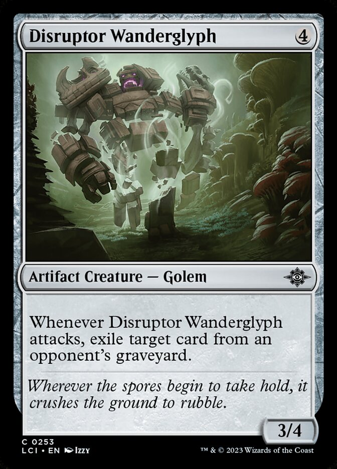 Glifâmbulo Rompedor / Disruptor Wanderglyph - Magic: The Gathering - MoxLand