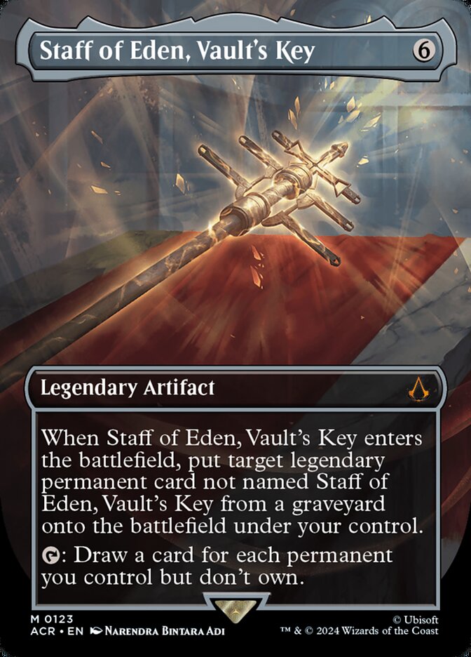 Staff of Eden, Vault's Key - Magic: The Gathering - MoxLand