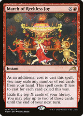 Marcha da Alegria Incauta / March of Reckless Joy - Magic: The Gathering - MoxLand