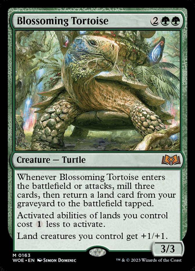 Jabuti Florescente / Blossoming Tortoise - Magic: The Gathering - MoxLand