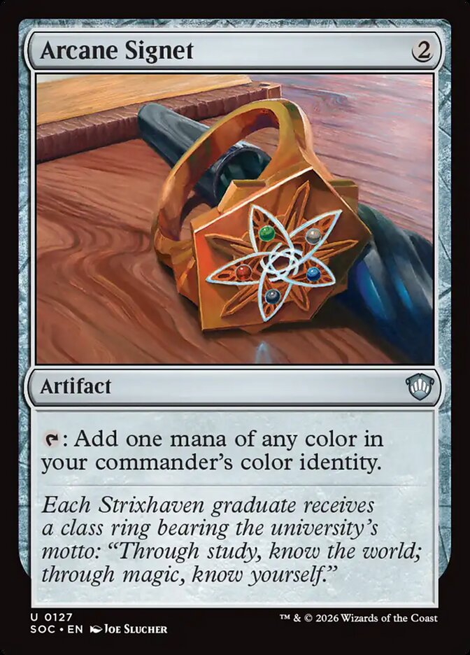 Sinete Arcano / Arcane Signet - Magic: The Gathering - MoxLand
