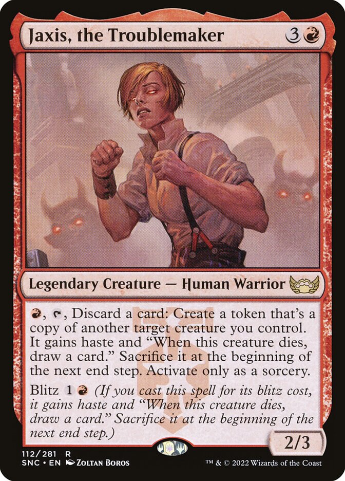 Jaxis, a Desordeira / Jaxis, the Troublemaker - Magic: The Gathering - MoxLand