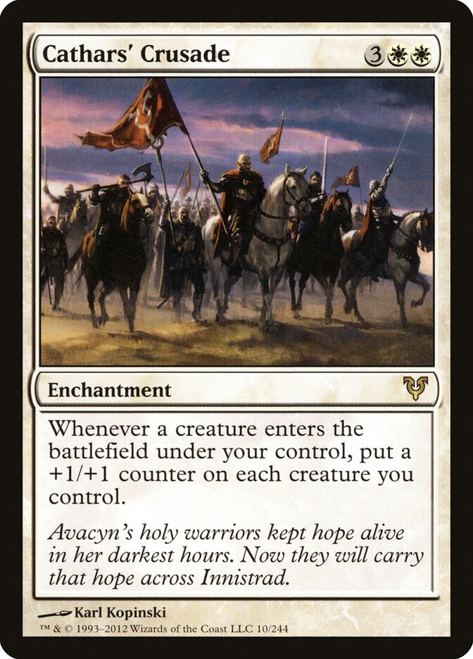 Cruzada dos Cátaros / Cathars' Crusade - Magic: The Gathering - MoxLand