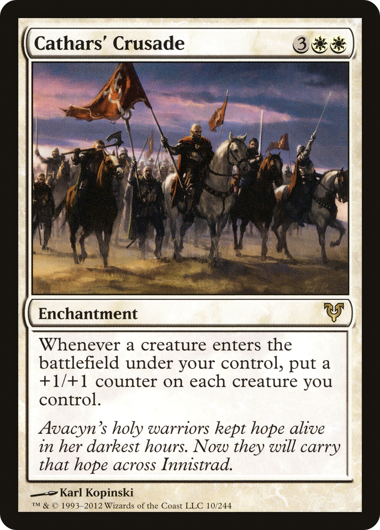 Cruzada dos Cátaros / Cathars' Crusade - Magic: The Gathering - MoxLand