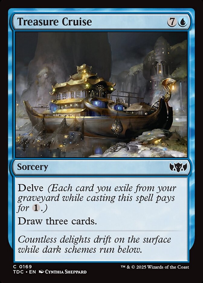 Cruzeiro do Tesouro / Treasure Cruise - Magic: The Gathering - MoxLand