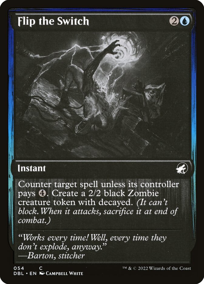 Acionar o Interruptor / Flip the Switch - Magic: The Gathering - MoxLand