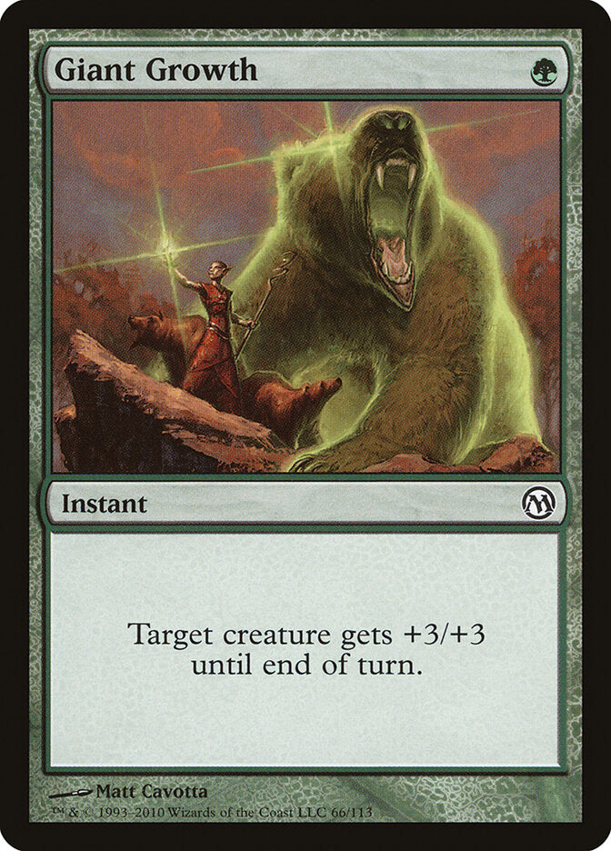 Crescimento Desenfreado / Giant Growth - Magic: The Gathering - MoxLand