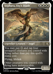 Sephara, Lâmina dos Céus / Sephara, Sky's Blade - Magic: The Gathering - MoxLand