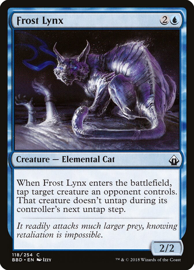 Lince de Gelo / Frost Lynx - Magic: The Gathering - MoxLand