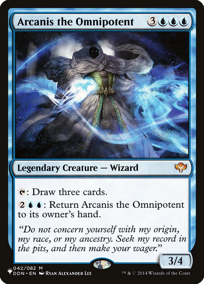 Arcanis, o Onipotente / Arcanis the Omnipotent - Magic: The Gathering - MoxLand