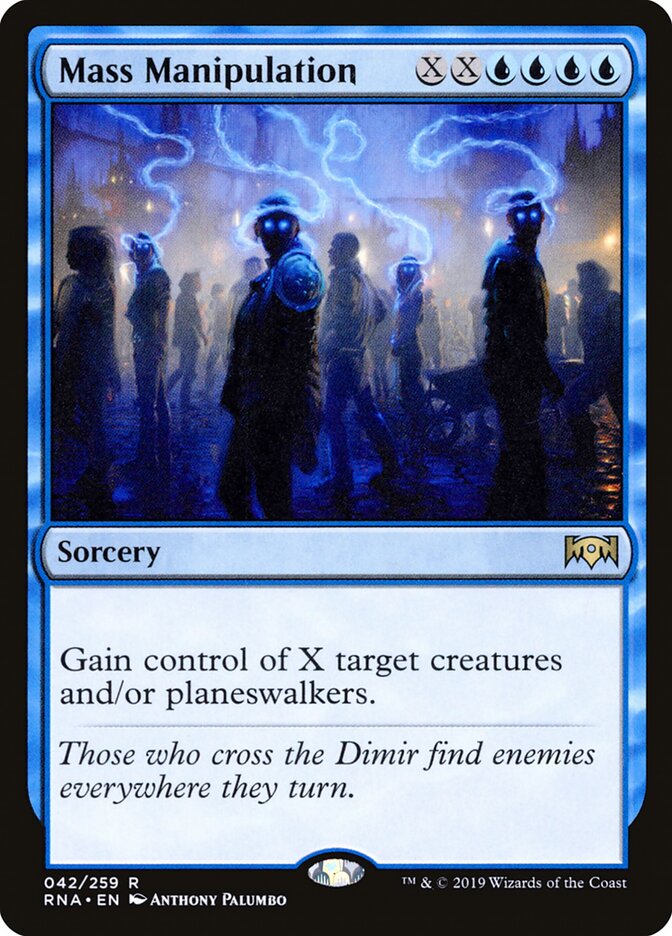 Manipulação em Massa / Mass Manipulation - Magic: The Gathering - MoxLand